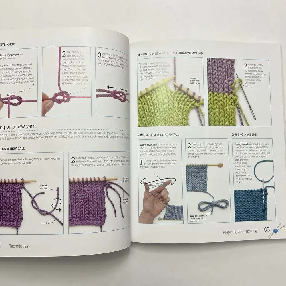 Knit Step by Step More Than 150 Techniques and Stitch Patterns 10 Easy Projects